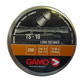 DIABOLKY GAMO TS 10 cal. 4,5mm - 200ks